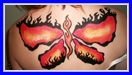 Butterfly Body Art Design