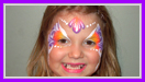 Tropical Fairy Face Painting